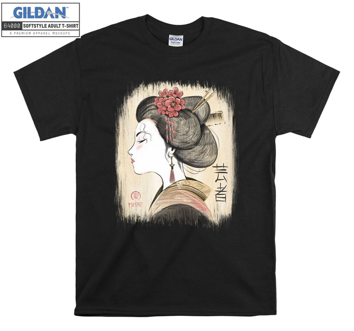 Cool Samurai Girl T-shirt