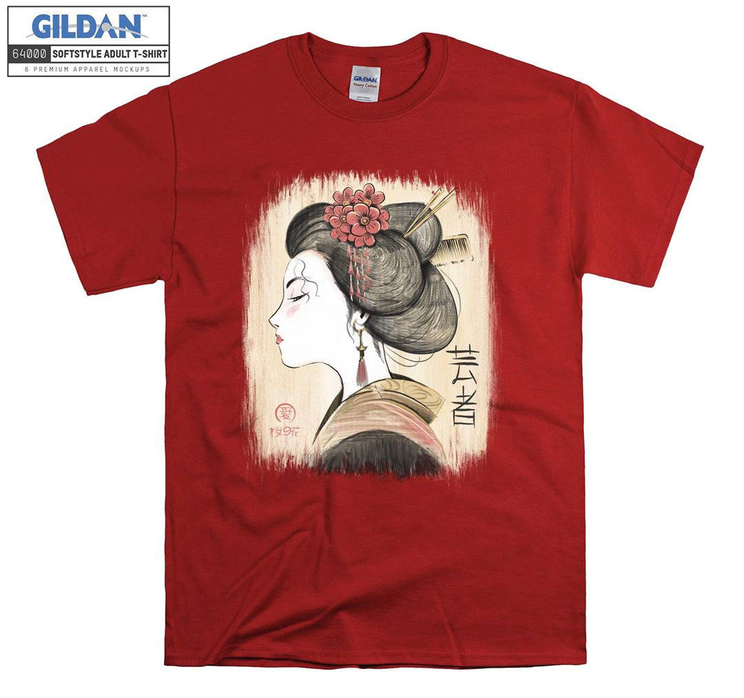 Cool Samurai Girl T-shirt