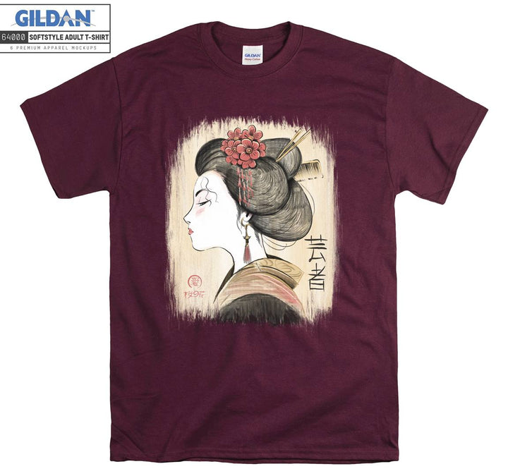 Cool Samurai Girl T-shirt