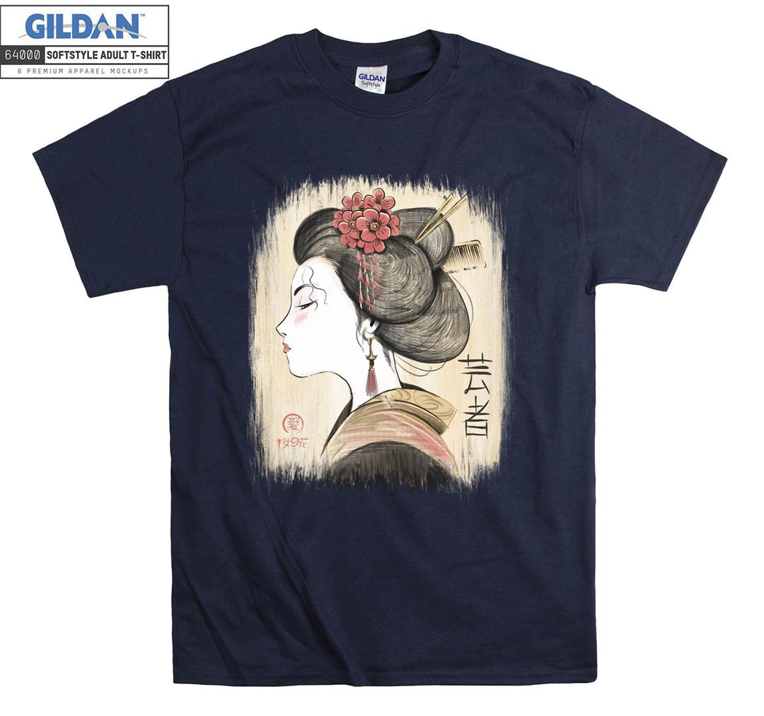 Cool Samurai Girl T-shirt