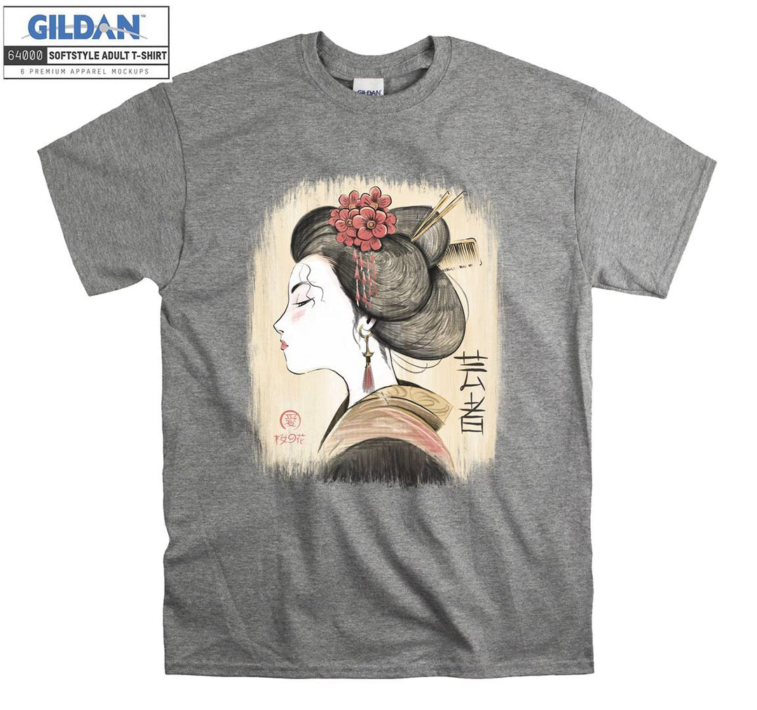 Cool Samurai Girl T-shirt