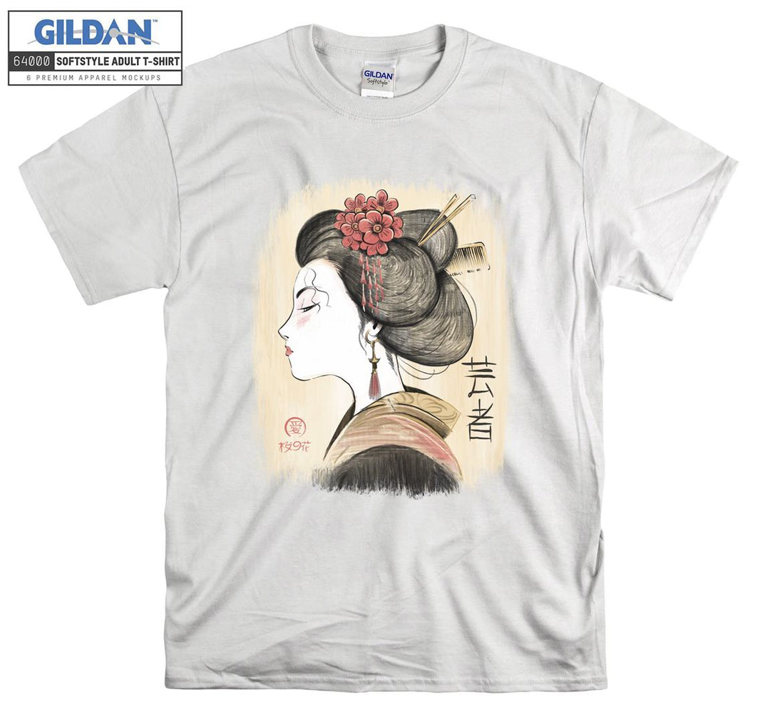 Cool Samurai Girl T-shirt