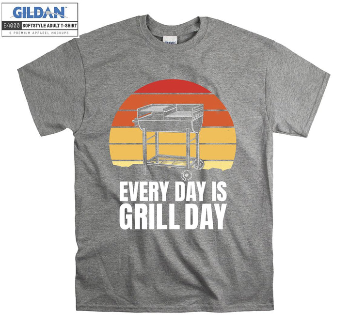 Camping Every Day Is Grill Day T-shirt