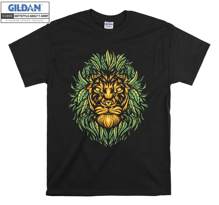 Green Yellow Lion T-shirt