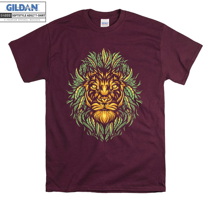 Green Yellow Lion T-shirt