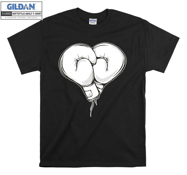 Boxing gloves figure T-shirt