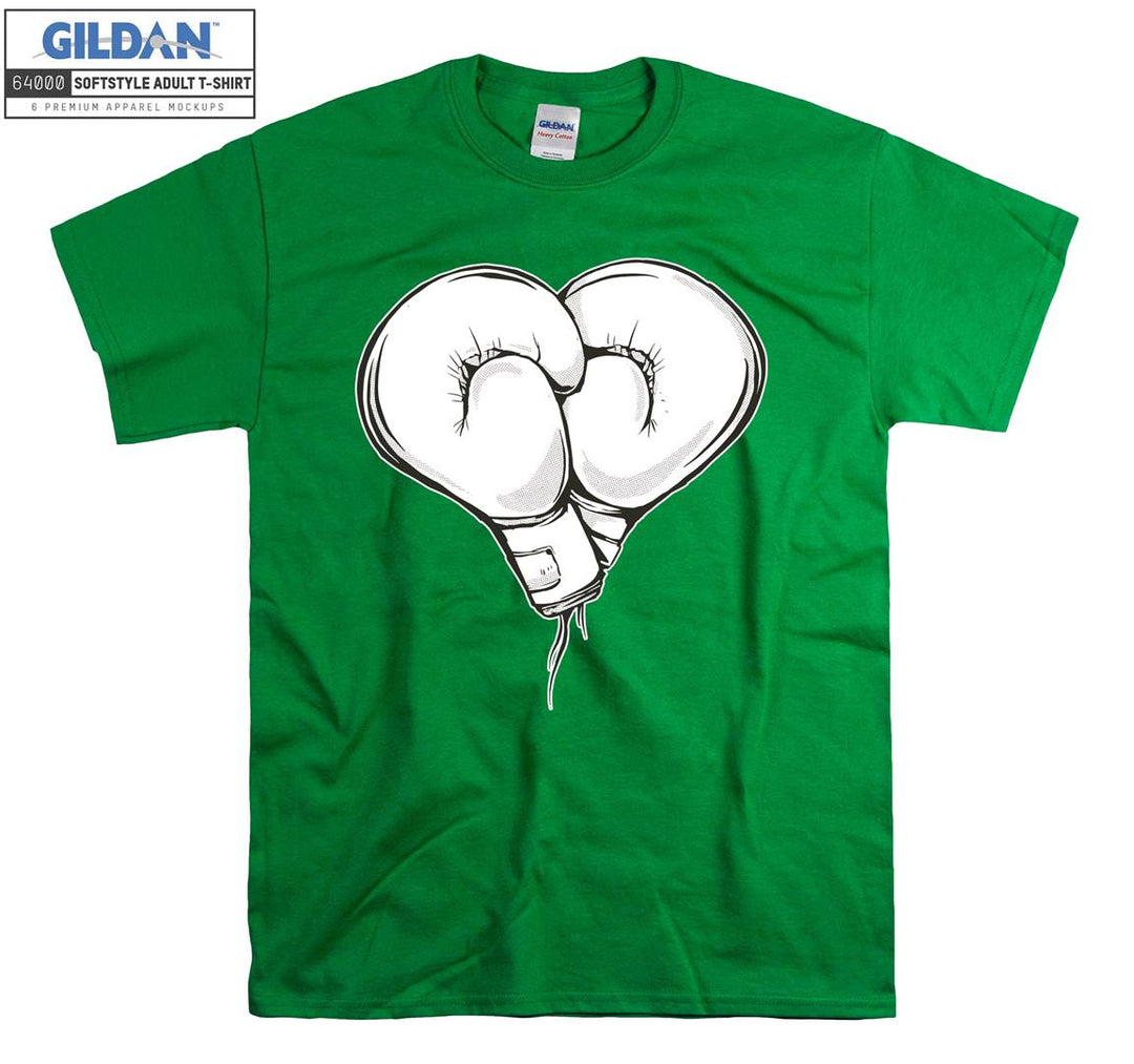 Boxing gloves figure T-shirt