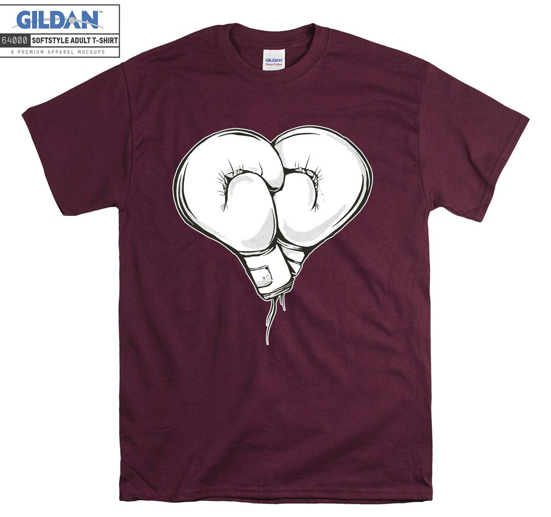 Boxing gloves figure T-shirt