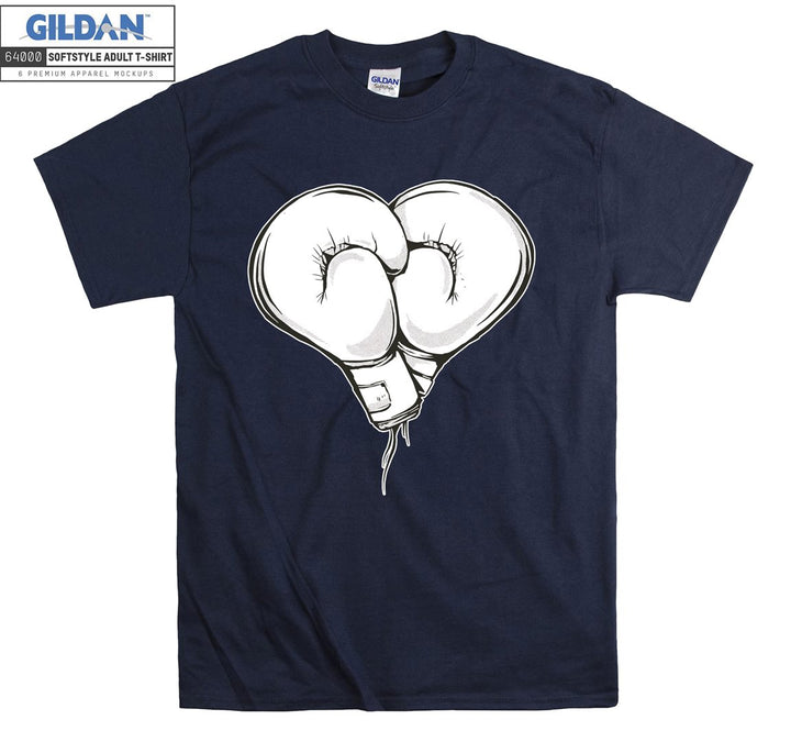 Boxing gloves figure T-shirt