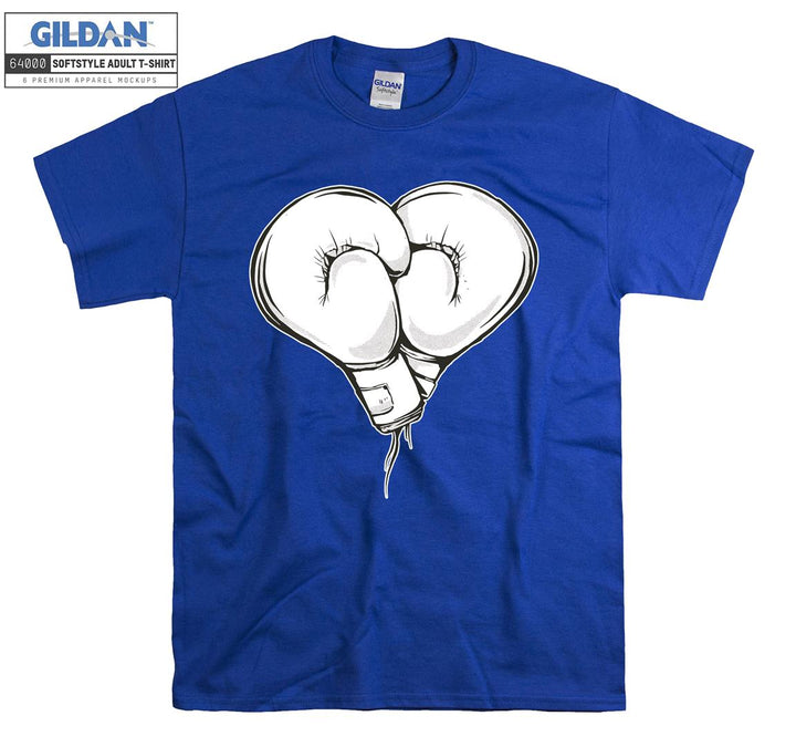 Boxing gloves figure T-shirt