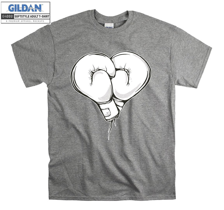 Boxing gloves figure T-shirt