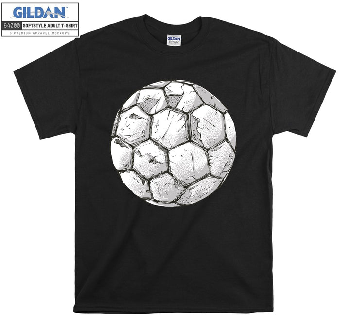 Football ball figure T-shirt