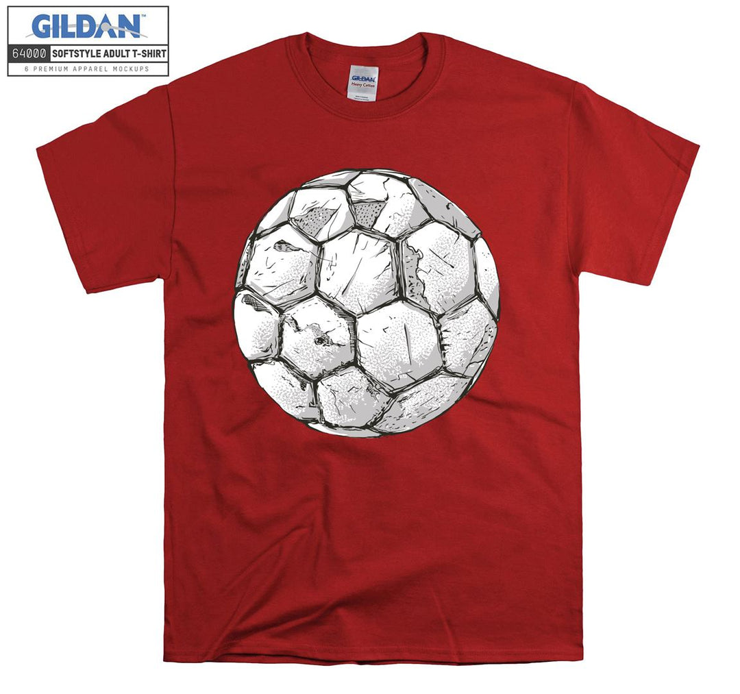 Football ball figure T-shirt