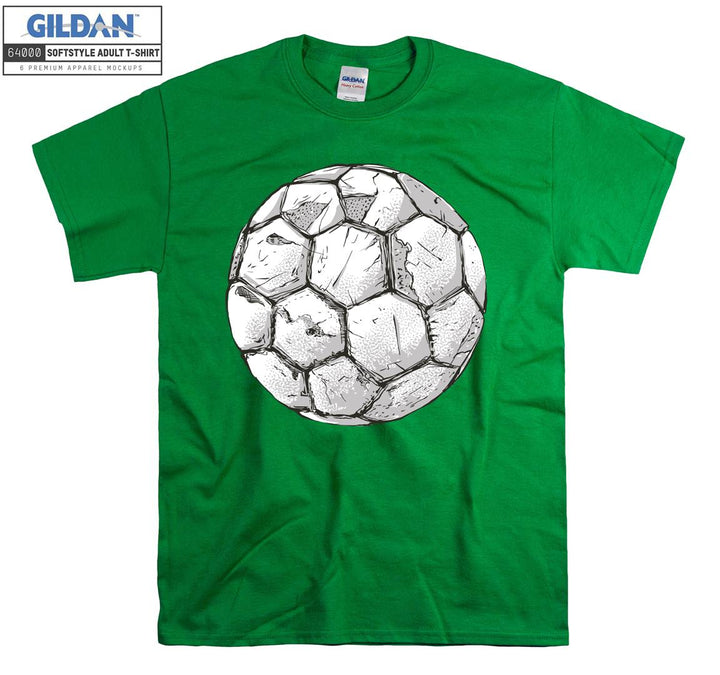 Football ball figure T-shirt