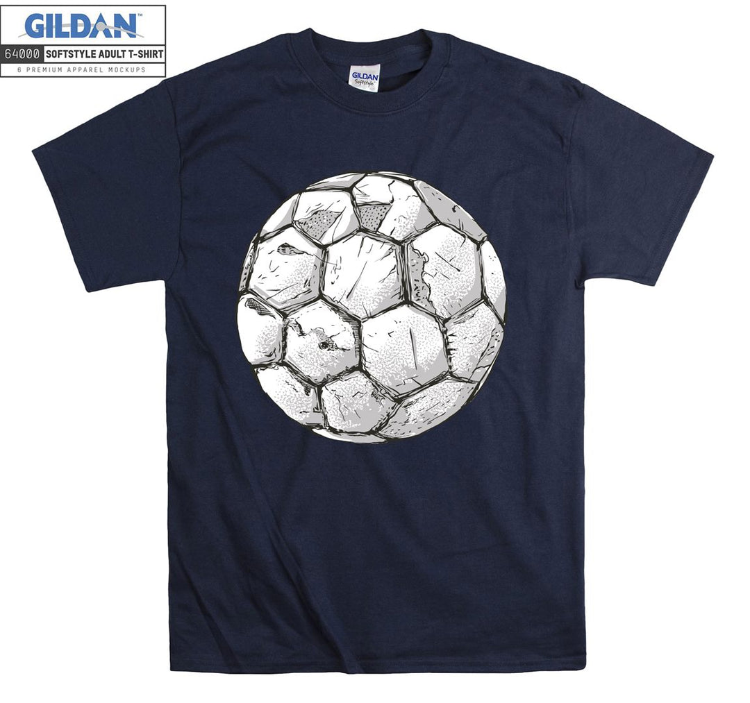 Football ball figure T-shirt