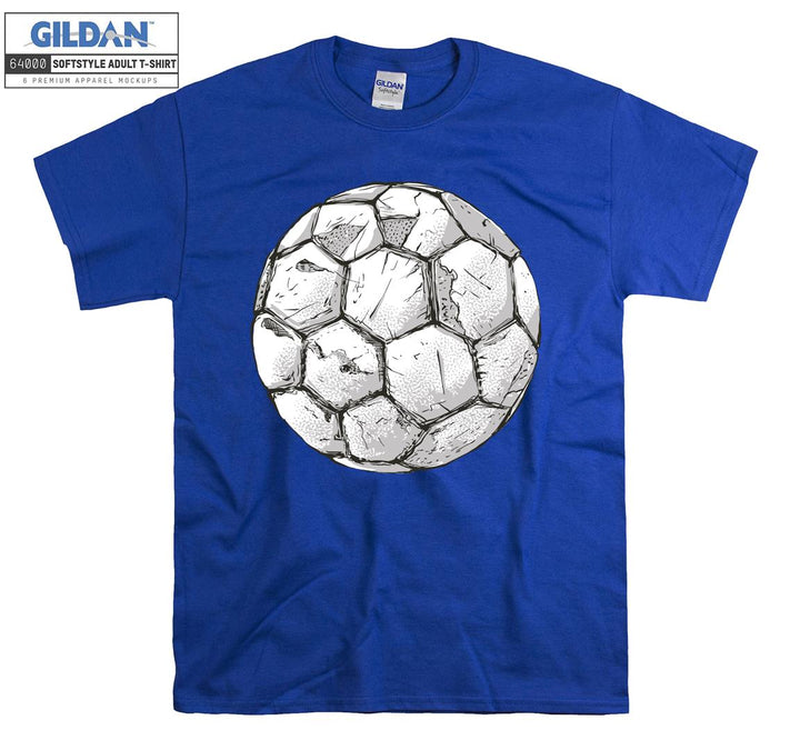 Football ball figure T-shirt