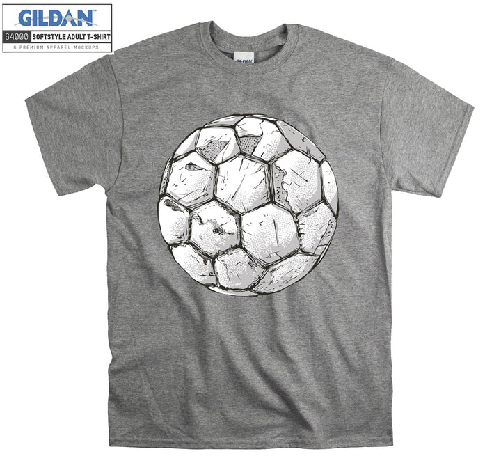 Football ball figure T-shirt