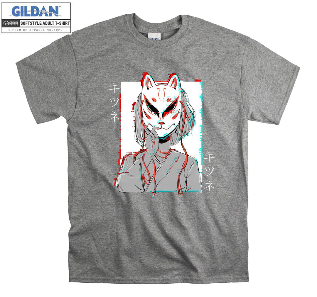 Japanese Kitsune Demon Fox T-shirt