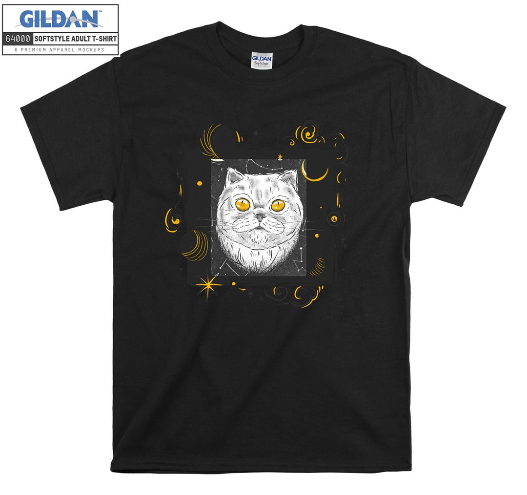 Night Persian Cat T-shirt