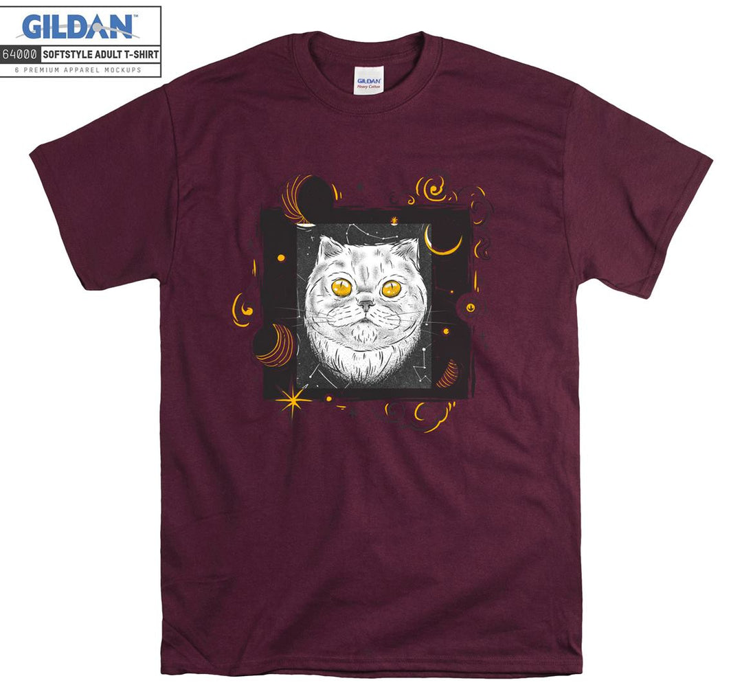 Night Persian Cat T-shirt