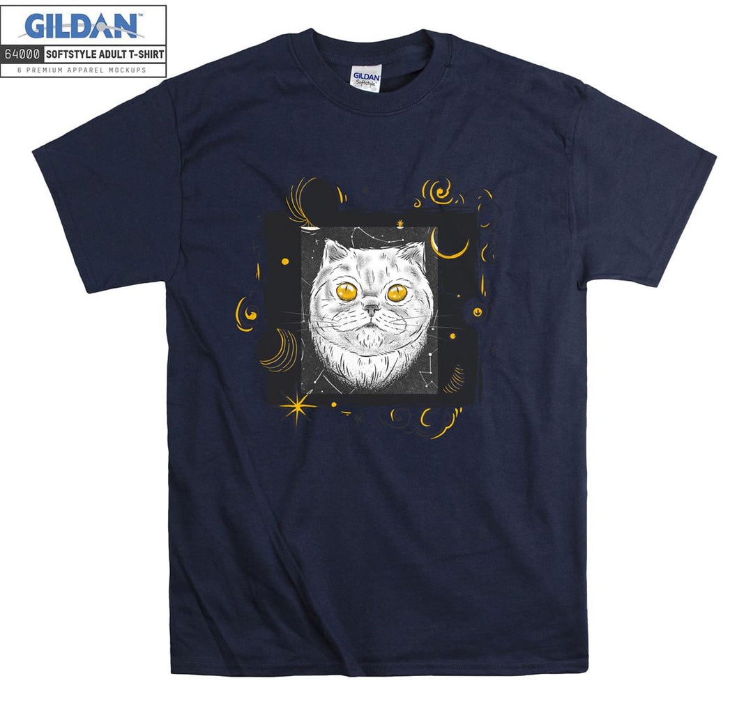 Night Persian Cat T-shirt