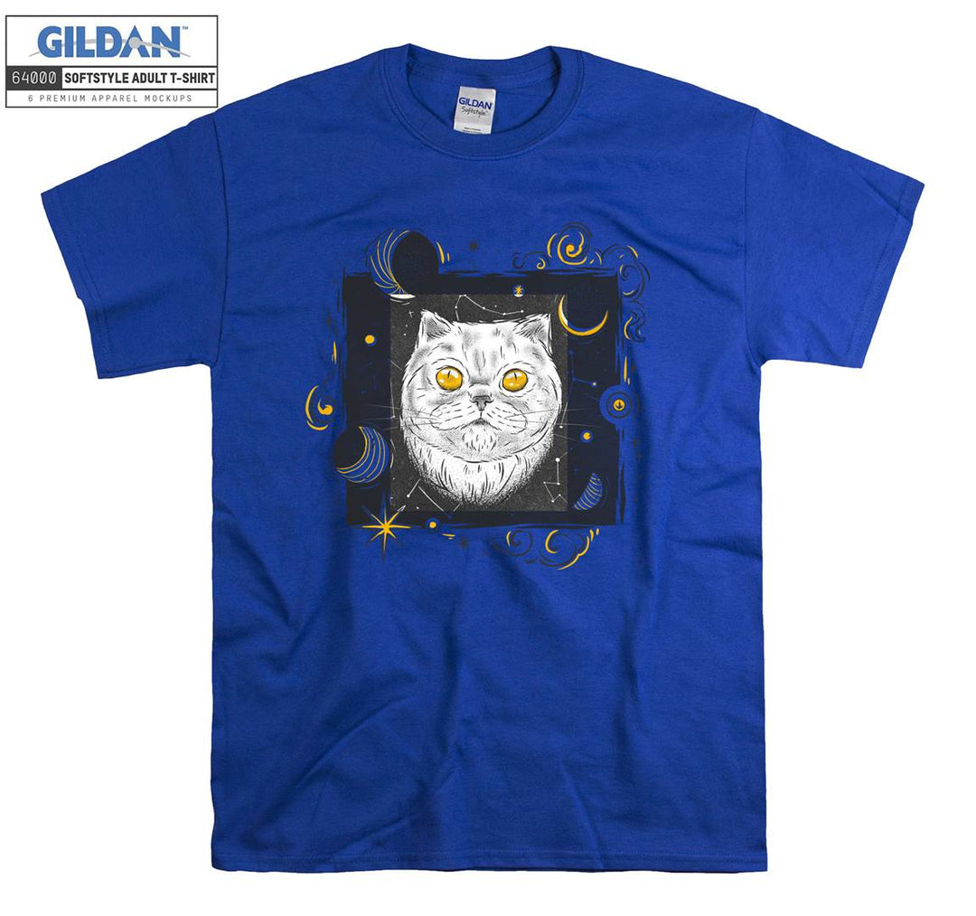 Night Persian Cat T-shirt