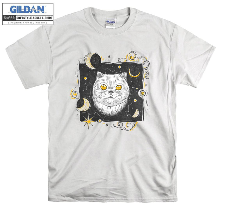 Night Persian Cat T-shirt