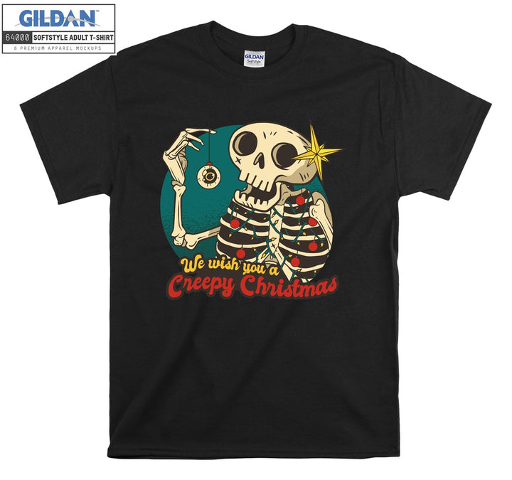 We wish you a creepy christmas T-shirt