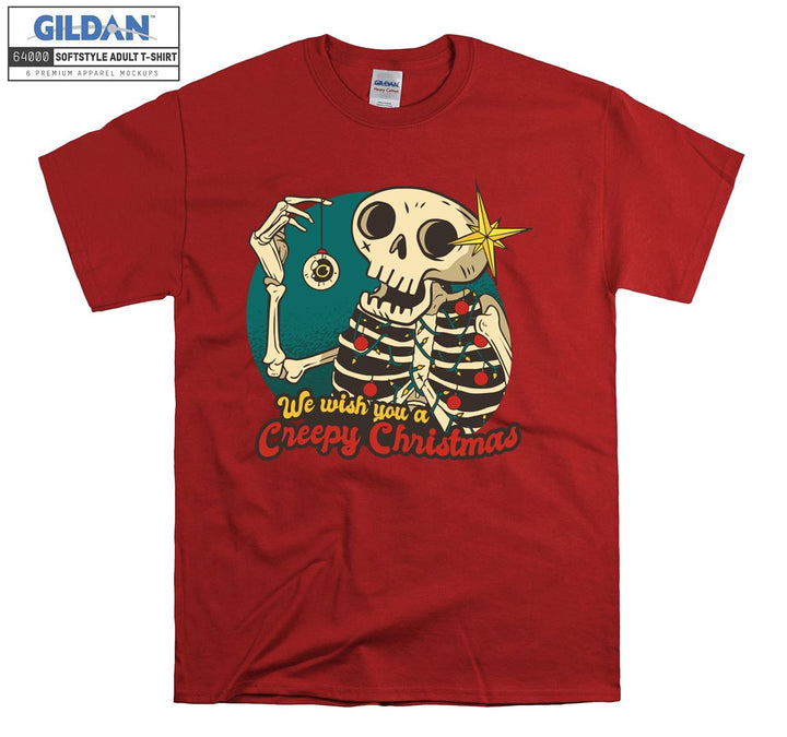 We wish you a creepy christmas T-shirt