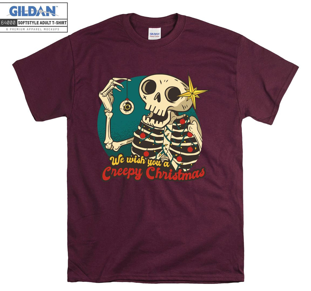 We wish you a creepy christmas T-shirt