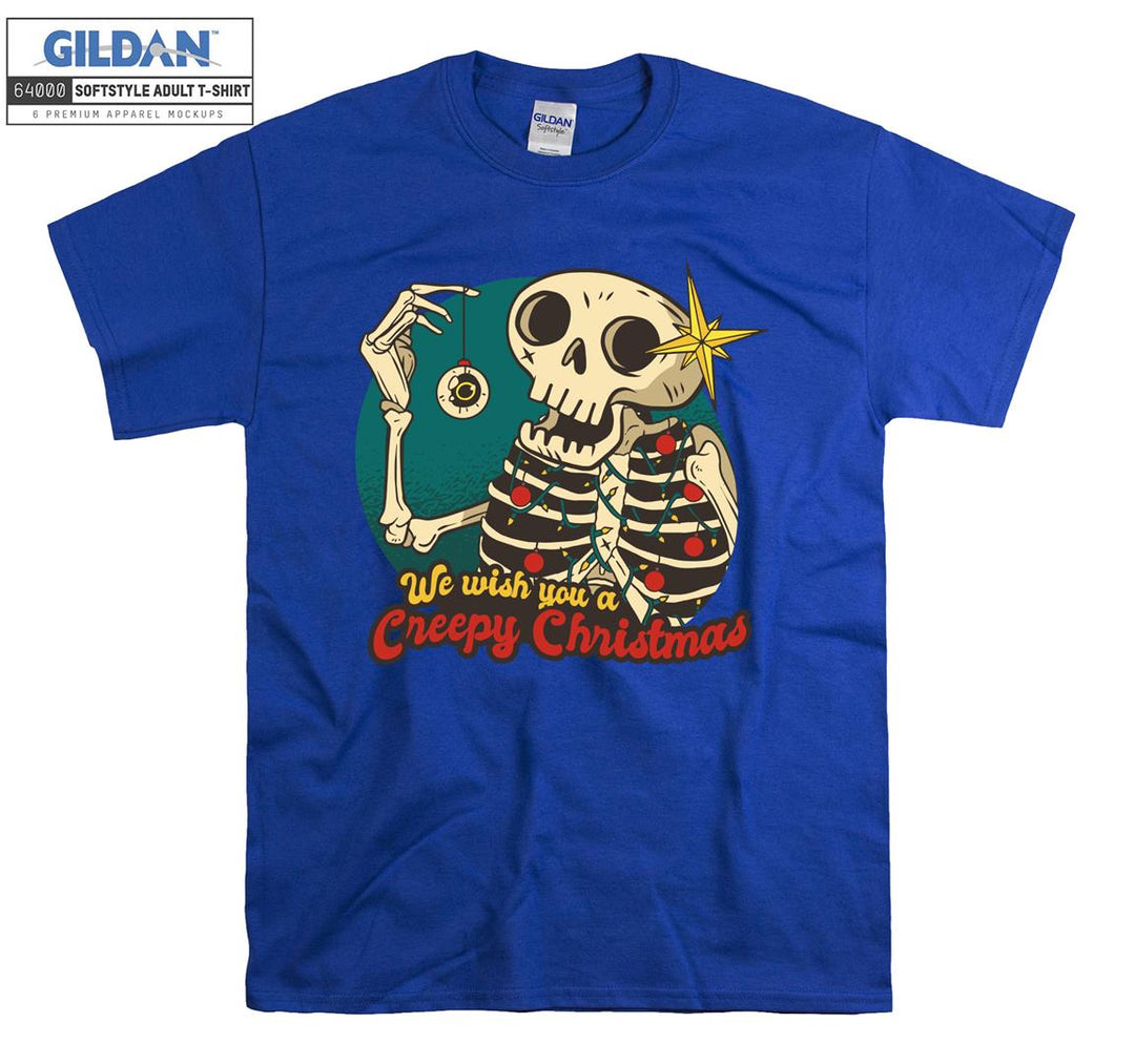 We wish you a creepy christmas T-shirt