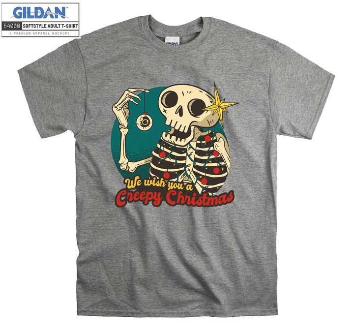 We wish you a creepy christmas T-shirt