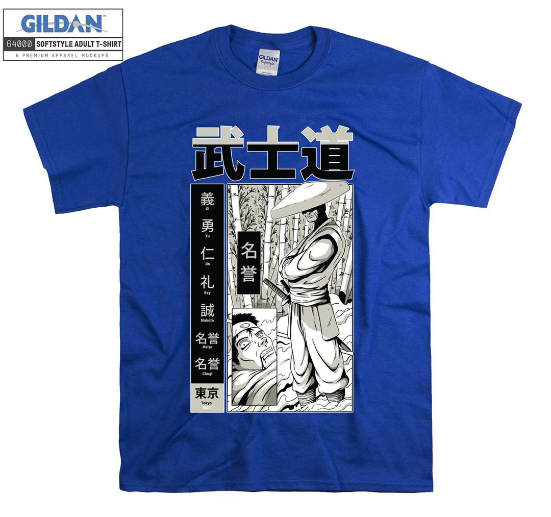 Samurai Japanese Poster T-shirt