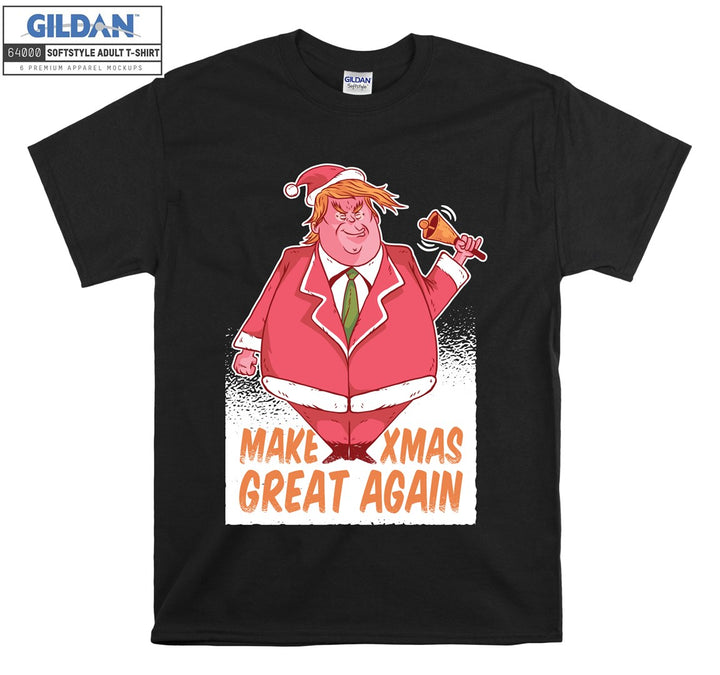 Make xmas great again trump figure T-shirt