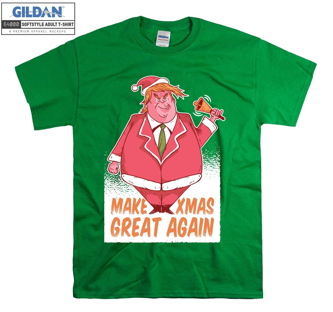 Make xmas great again trump figure T-shirt