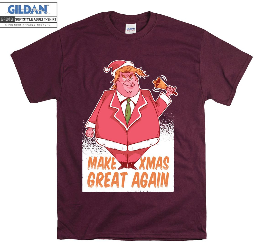 Make xmas great again trump figure T-shirt