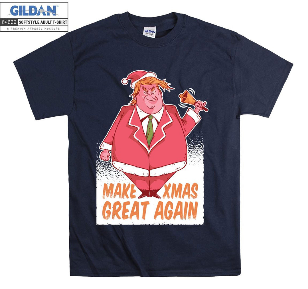 Make xmas great again trump figure T-shirt