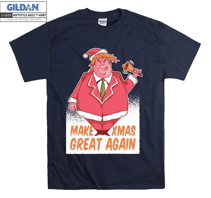 Make xmas great again trump figure T-shirt