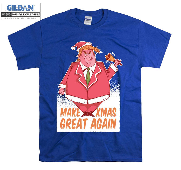 Make xmas great again trump figure T-shirt