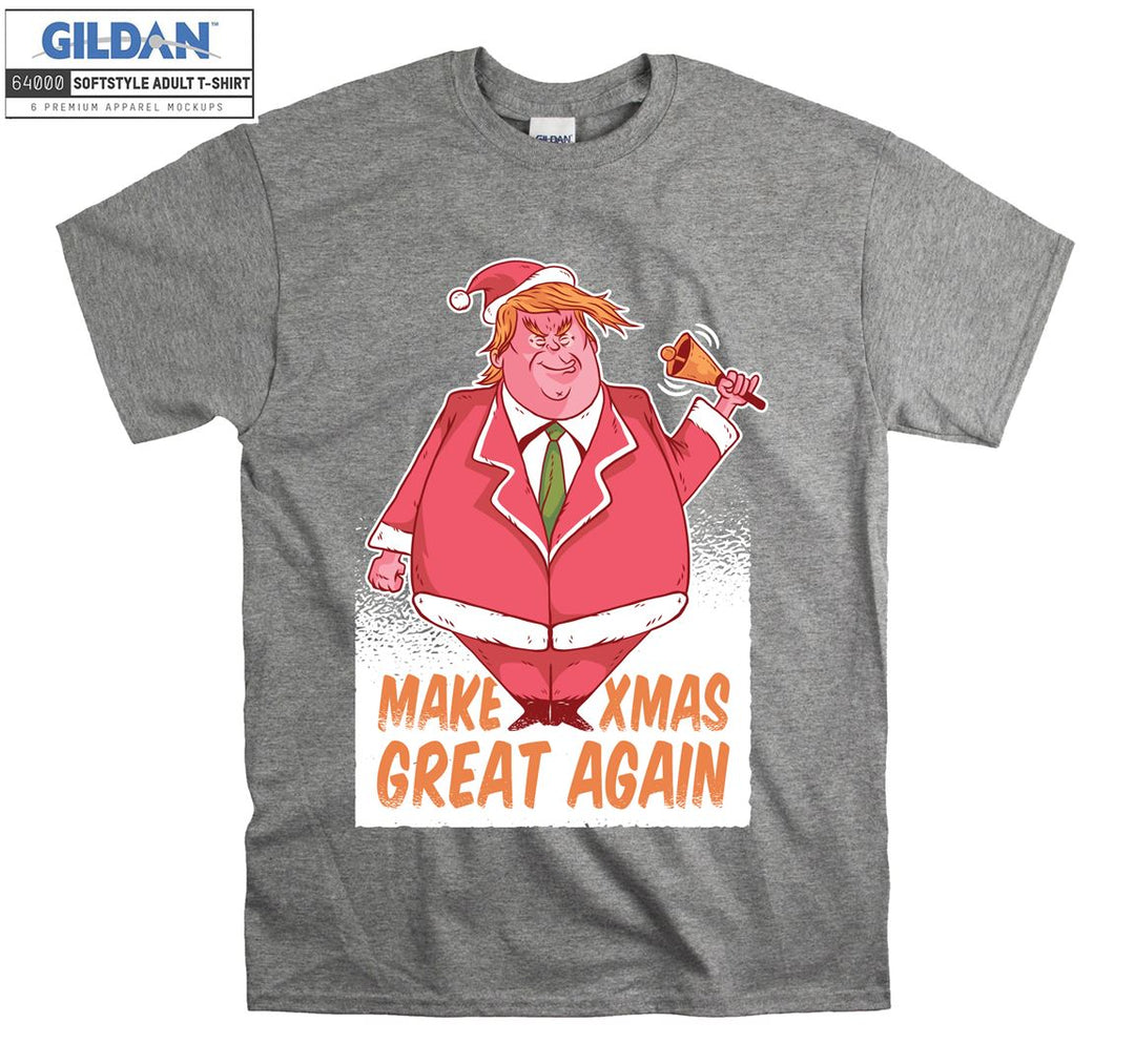 Make xmas great again trump figure T-shirt