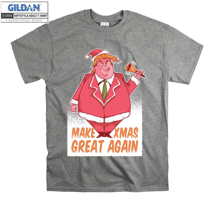 Make xmas great again trump figure T-shirt