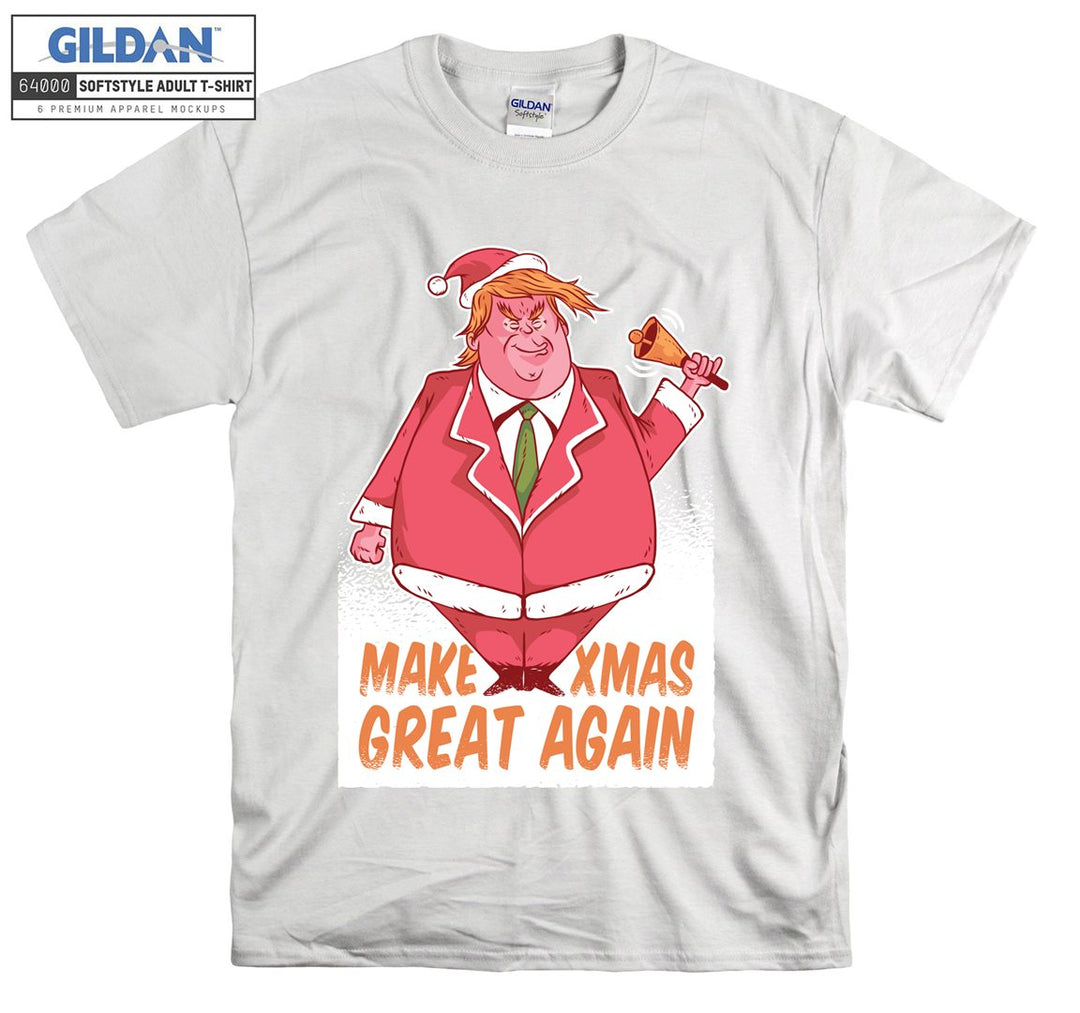 Make xmas great again trump figure T-shirt