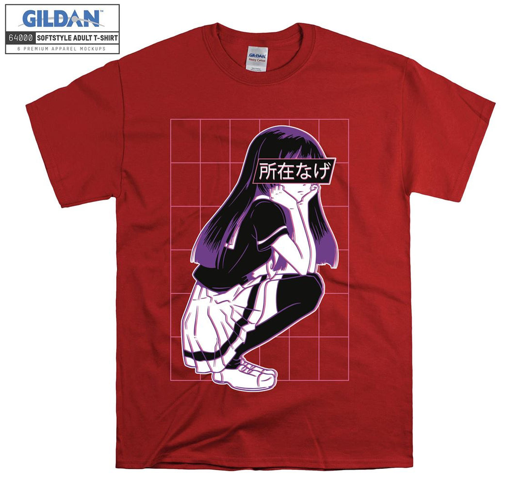 Bored Japanese Anime Girl  T-shirt