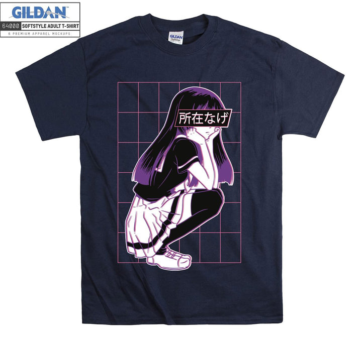Bored Japanese Anime Girl  T-shirt