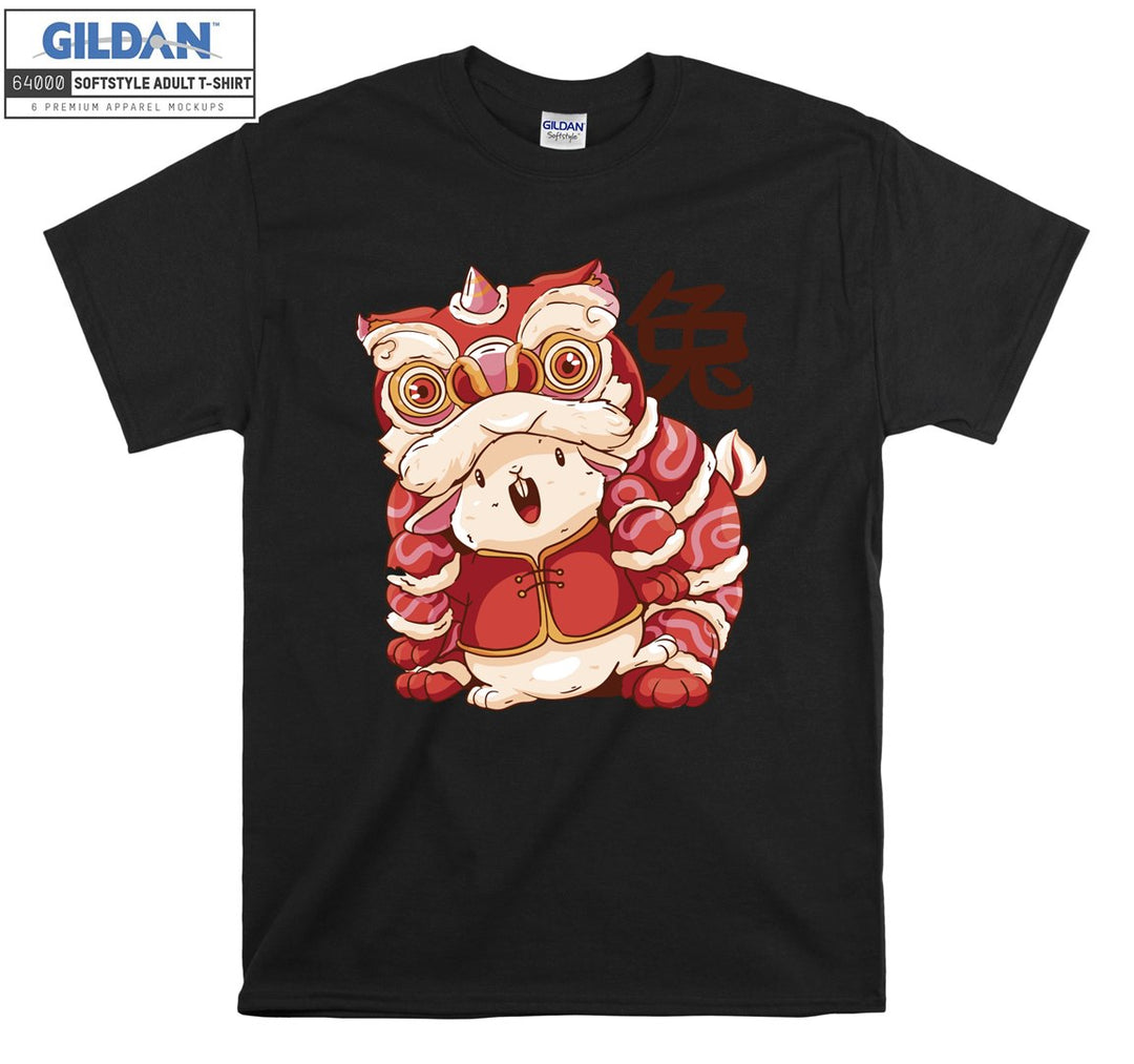 Chinese new year rabbit T-shirt