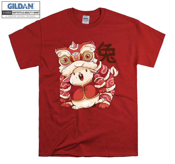 Chinese new year rabbit T-shirt