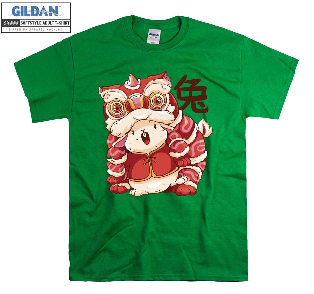 Chinese new year rabbit T-shirt