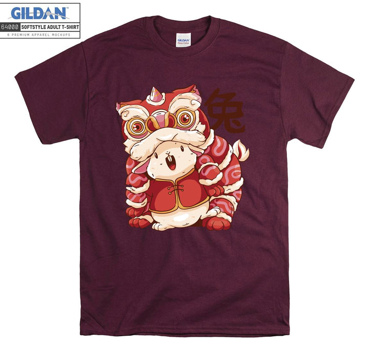 Chinese new year rabbit T-shirt