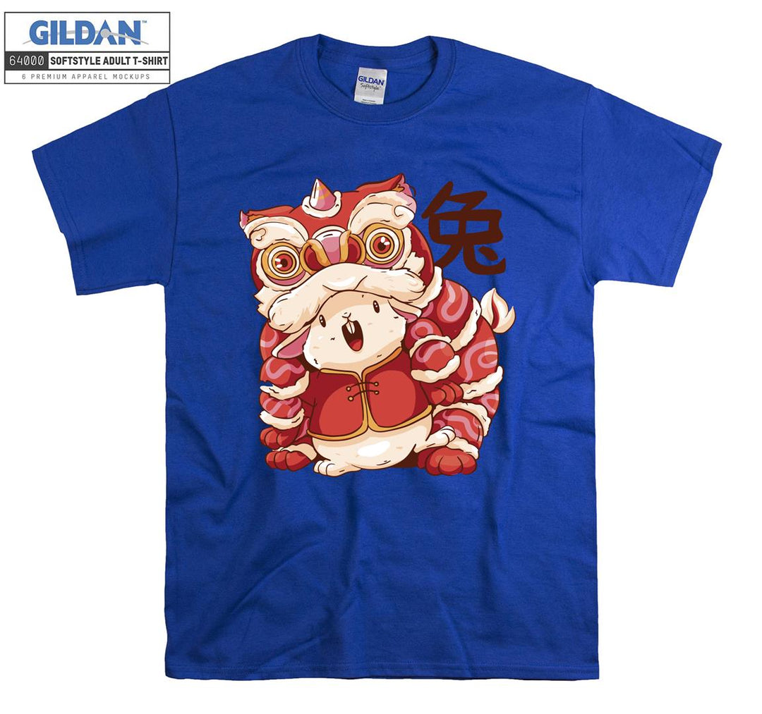 Chinese new year rabbit T-shirt