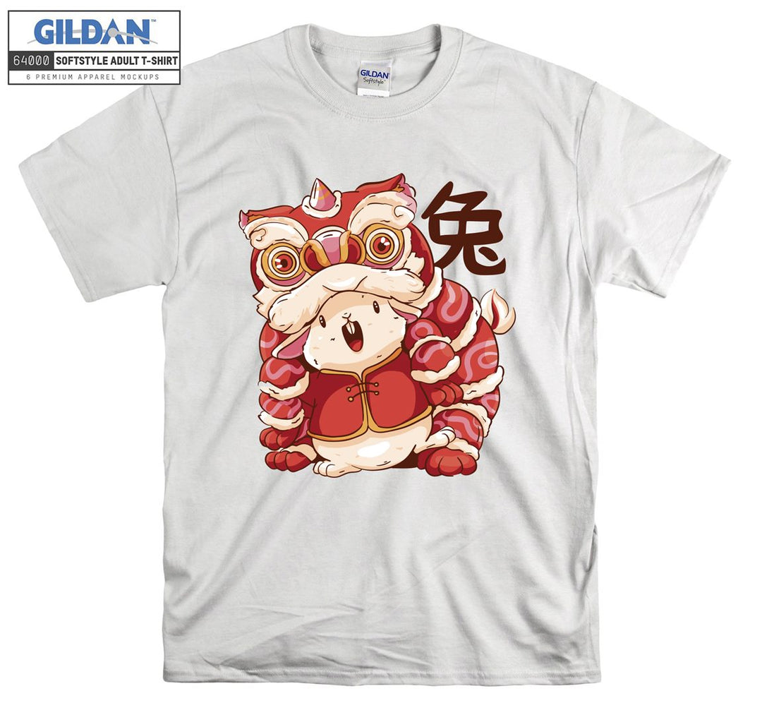 Chinese new year rabbit T-shirt